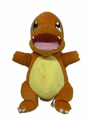 Charmander Pokemon WCT Flame Action Lights & Sound Talking Plush 12″ Char Char