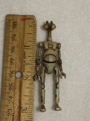 2 Star Wars Action Figures 1999 Ody Mandrell with a Pit Droid Plastic