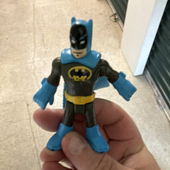 Batman Action Figure Toy, Plastic, Blue Gray Black Yellow – Batman Franchise