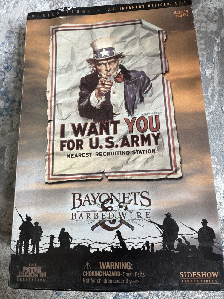 Sideshow Collectibles Great War Series Eight U.S. Infantry Officer A.E.F.