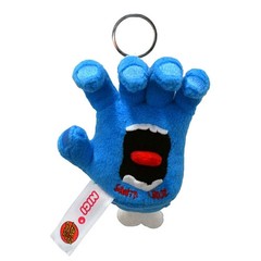 SANTA CRUZ × NICI Screaming Hand Soft Toy & Keychain Blue Polyester JAPAN NEW