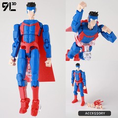 9L3D Lucky13 2.0 Invincible 1/12 Multi-Jointed Action Figure T13 NEW