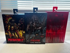 NECA predator lot, Alpha Predator, Shaman Predator, Ultimate Bear Blood NIB