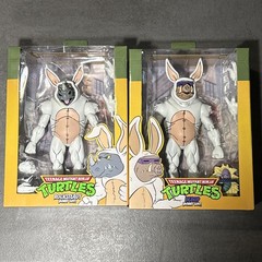 TMNT Bebop & Rocksteady Easter Bunny Suits NEW Loot Crate Exclusive Neca