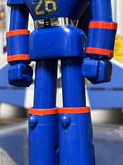 Rare Vintage Smiling Tetsujin 28 KO Bootleg Figure Korea 15cm