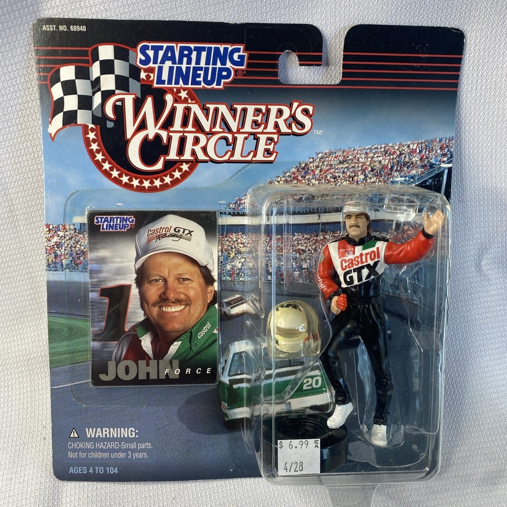 Starting Lineup Winner’s Circle: John Force, Figure/helmet