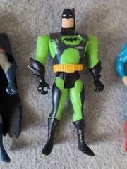Superhero Action Figure Lot 12 Marvel DC Vintage 1980’s & 1990’s Kenner Toy Biz