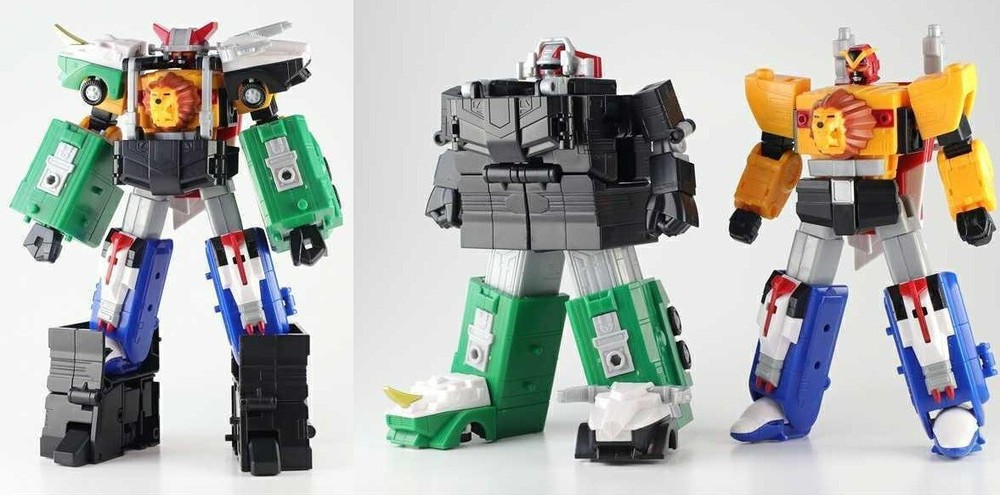 Bandai Super minipla SMP Power Rangers Liveman Live Robo & Boxer Megazord set