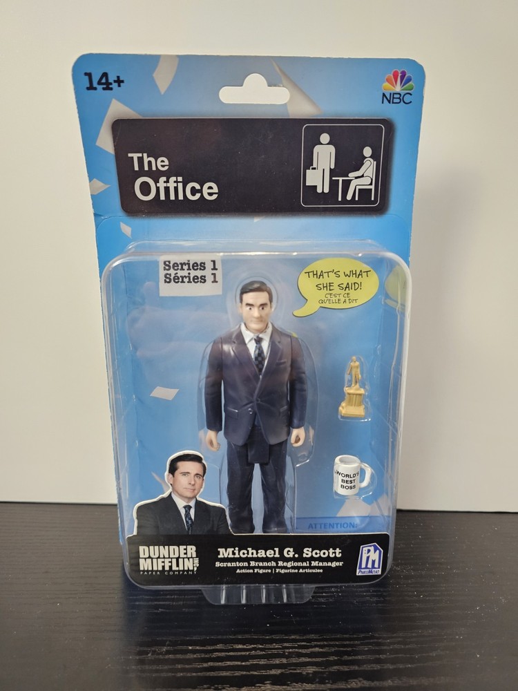 The Office Dunder Mifflin Michael G. Scott Action Figure Toy NEW