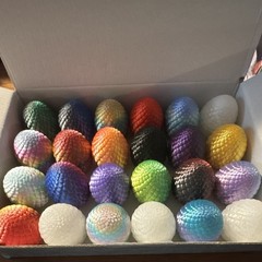 Cybermaker 24pc Dragon & Egg Set Multicolor Ages 8+ 3D Printed