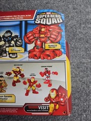 IRON MAN The Genius Of Tony Stark MARVEL SUPER HERO SQUAD 2008 New In Package