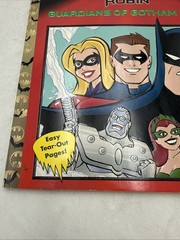 Batman & Robin Guardians Of Gotham City Coloring Book UNUSED 1997 Golden Books