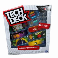 Tech Deck Sk8Shop Bonus Pack 6 Mini Finger Skateboards Plan B Limited Edition