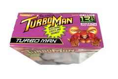 VT 1996 Talking Turbo Man Jingle All The Way Action Figure Tiger Electronics NIB