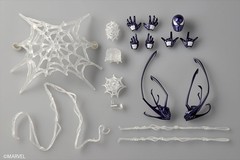KAIYODO Revoltech Amazing Yamaguchi Symbiote Spider Man Purple Ver Action Figure