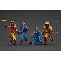 HiPlay JOYTOY 1/25 Dark Source Zombie Figure Biochemical Lab Team Action Figure
