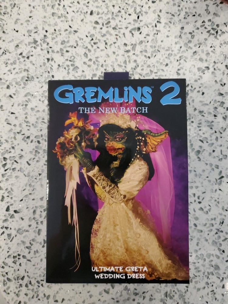 NECA Gremlins 2 The New Batch SDCC 2022 Ultimate Greta Wedding Dress New Sealed