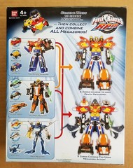 POWER RANGERS RPM 2009 MACH MEGAZORD BANDAI MINT IN OPEN BOX