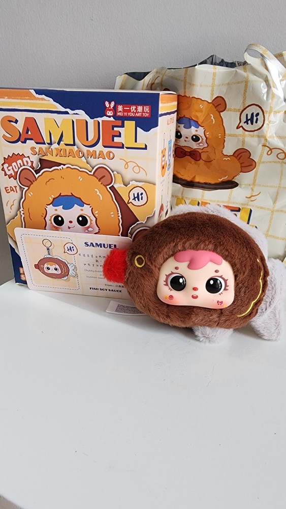 SAMUEL San Xia Mao~ Fish Soy Sauce Confirmed~ Scented Plush Pendant