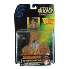 Star Wars Power of the Force POTF Electronic Power F/X R2-D2