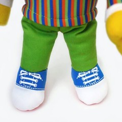 GUND Sesame Street Bert 14″ Plush Soft Kids Toy New in Poly Bag Surface-washable