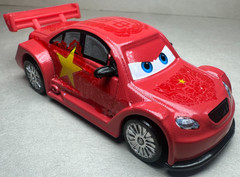 Disney Pixar Cars 2 Long Ge Chinese Racer WGP China Diecast 1:55 FC