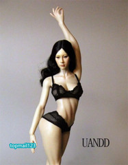 1:6 UANDD Game Ver. Normal Skin NO Finger Bone Female Body For 12″ Action Figure