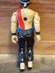 Vintage 1980s 3.75” Martial Arts Action Figure Bare Chest Red Sash Hong Kong