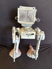 Star Wars AT-ST Imperial Scout Vehicle & Driver Figure Kenner POTF VTG 1995 Toy