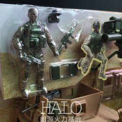 BBI Army Humvee M1114 ARMORED HUMVEE 1/18 Vehicle Apply To 3.75″ Joytoy Soldier