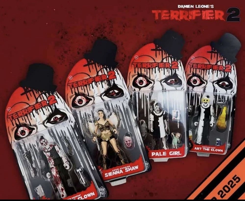 Damien Leone TERRIFIER Art The Clown SET 4 Action Figure Trick or Treat Sideshow