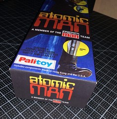 ACTION MAN ATOMIC MAN BOX ONLY See Description