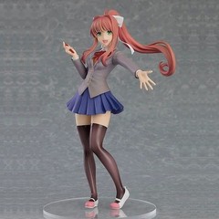18CM Anime Doki Doki Literature Club Monika Action Figure Model Toy Collection