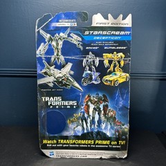 Transformers Prime Starscream First Edition Hasbro New In Box NIB Damaged Card