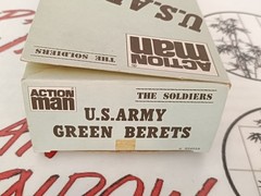 Vintage 1978 PALITOY U.S. ARMY GREEN BERETS ACTION MAN Eagle Eyes Figure in Box