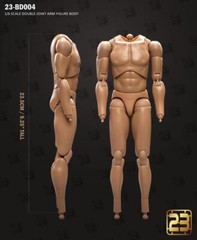 23Toys BD001/2/3/4/5/6 1/6 Male Action Figure Body for 12″ Hot Toy Phicen Head