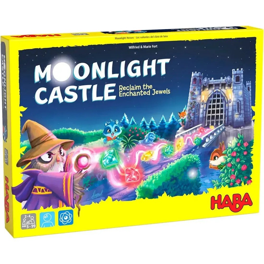 Moonlight Castle – Strategy Fantasy Board Game for Adults, Family, and Children
