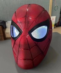 Iron Spider 1:1 Cosplay Electric Touch Blink Helmet ABS Luminous Collection Gift