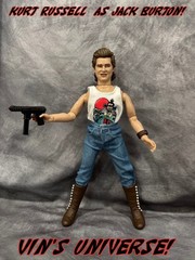 Custom 8″ Mego Kurt Russell Jack Burton Big Trouble in Little China ActionFigure