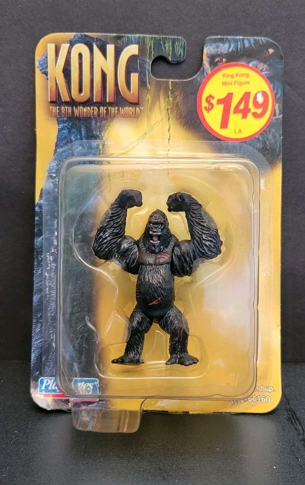 King Kong 8th Wonder of the World Figure 2.5″ Playmates 2005 #66160 Open Package