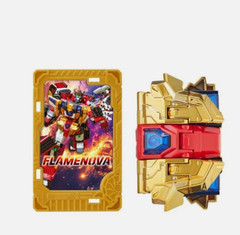 Metal Cardbot S FLAMENOVA Flame Nova Red Fire Truck Cars Transforming Robot 2025