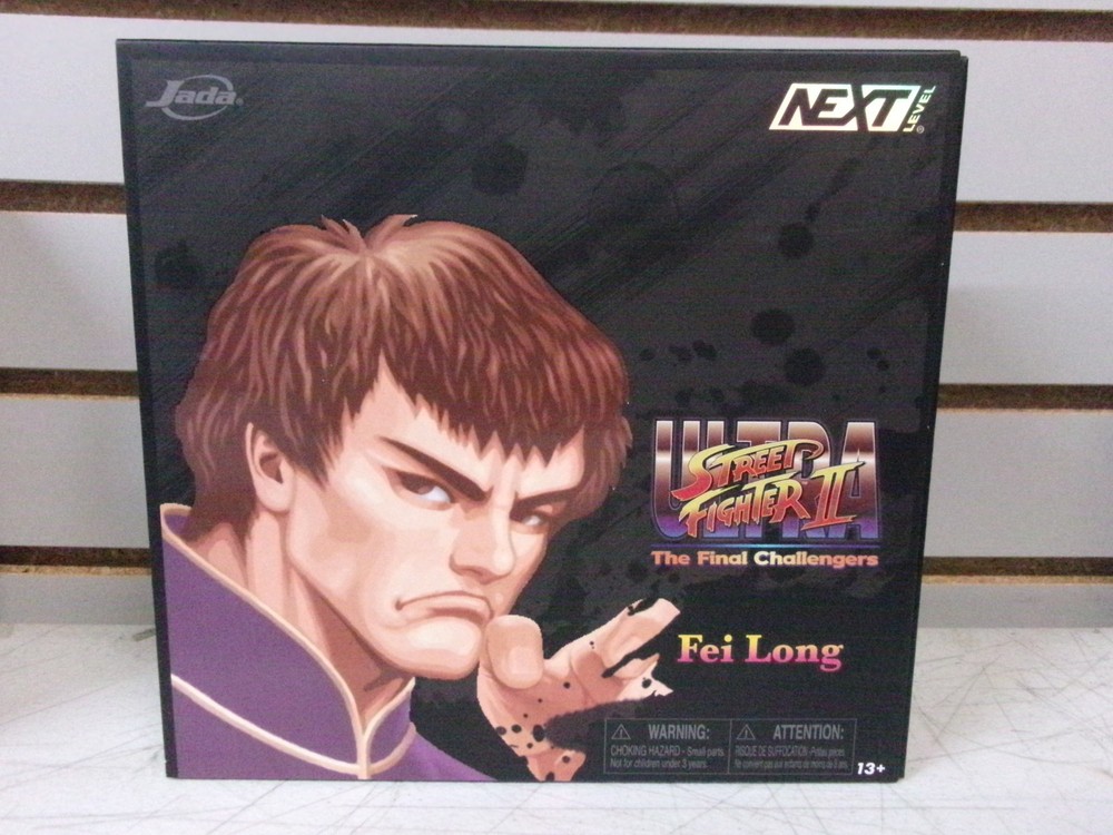 JADA TOYS ULTRA STREET FIGHTER II FEI LONG PLAYER 2 WONDERCON 2025 NEW #13