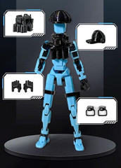 Dummy13 Special Forces Action Figure 3D Printed Military Soldier Model Toy Boys