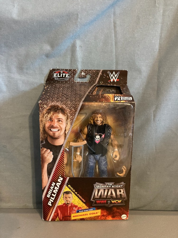 WWE Mattel Elite Monday Night War Brian Pillman RAW 1997 Action Figure