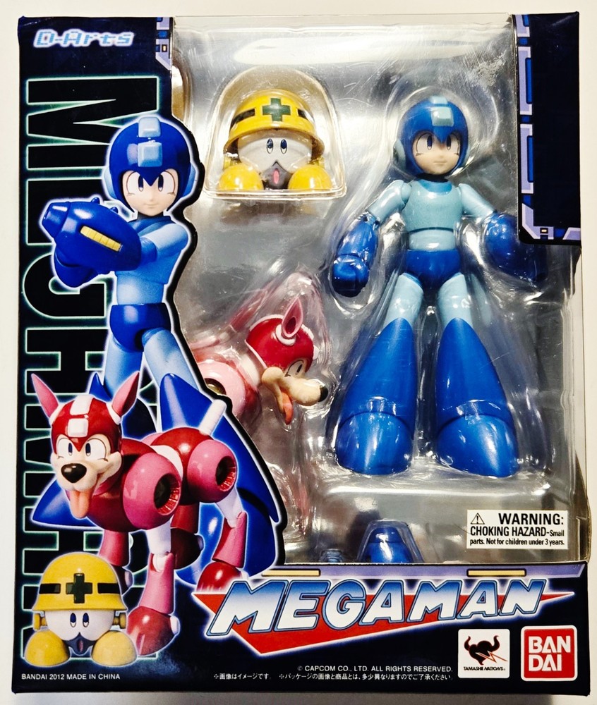 D-Arts “Mega Man” Action Figure *COMPLETE IN BOX* 2012 Bandai Tamashii Nations
