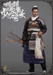 KONGLINGGE KLG-R013 Ming Dynasty Qi Troop – Walk Camp Guard Leader 1/6 Figure