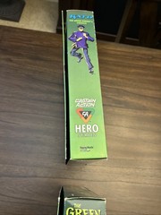 Set Of 2 Playing Mantis Green Hornet & KATO Captain Action Exclusive Figures !