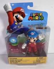 Super Mario “ICE MARIO W/ICE FLOWER” Action Figure 4in Jakks PACIFIC