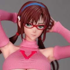Anime Figure Inspired by Makibo Summer Girlfriend 30cm PVC Model Doll Unbranded