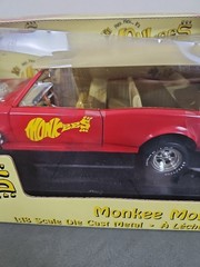 Vintagw The Monkees Monkee Mobile American Muscle 1:18 Die Cast Item 33150,NIB